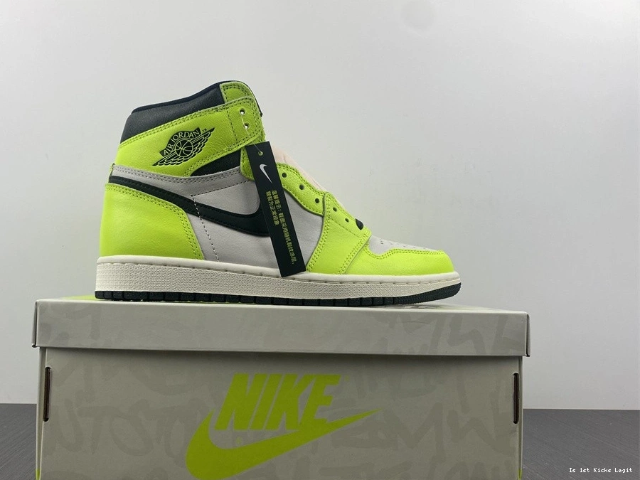 1 Volt Retro OG Air Jordan High 555088-702 Visionaire 0330